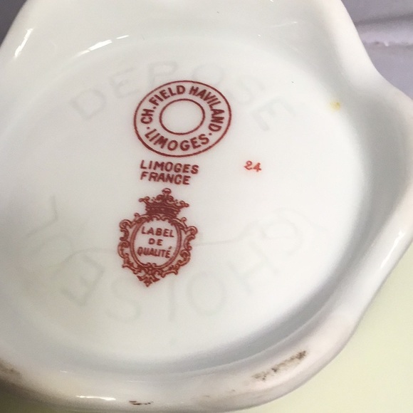 LIMOGES FRANCE HAVILAND PORCELAIN  EXCLUSIVE TEAPOT FOR THE DUQUE OF CHOISEUL - Picture 6 of 8